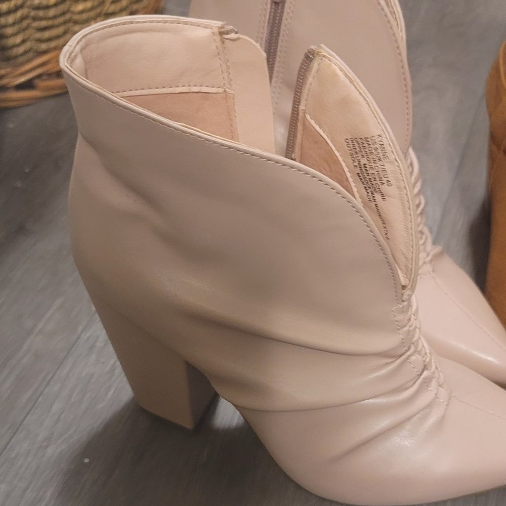Blush booties
